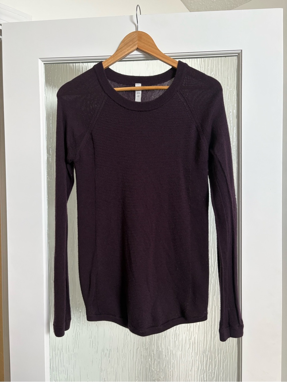 Lululemon 100% merino wool knit sweater